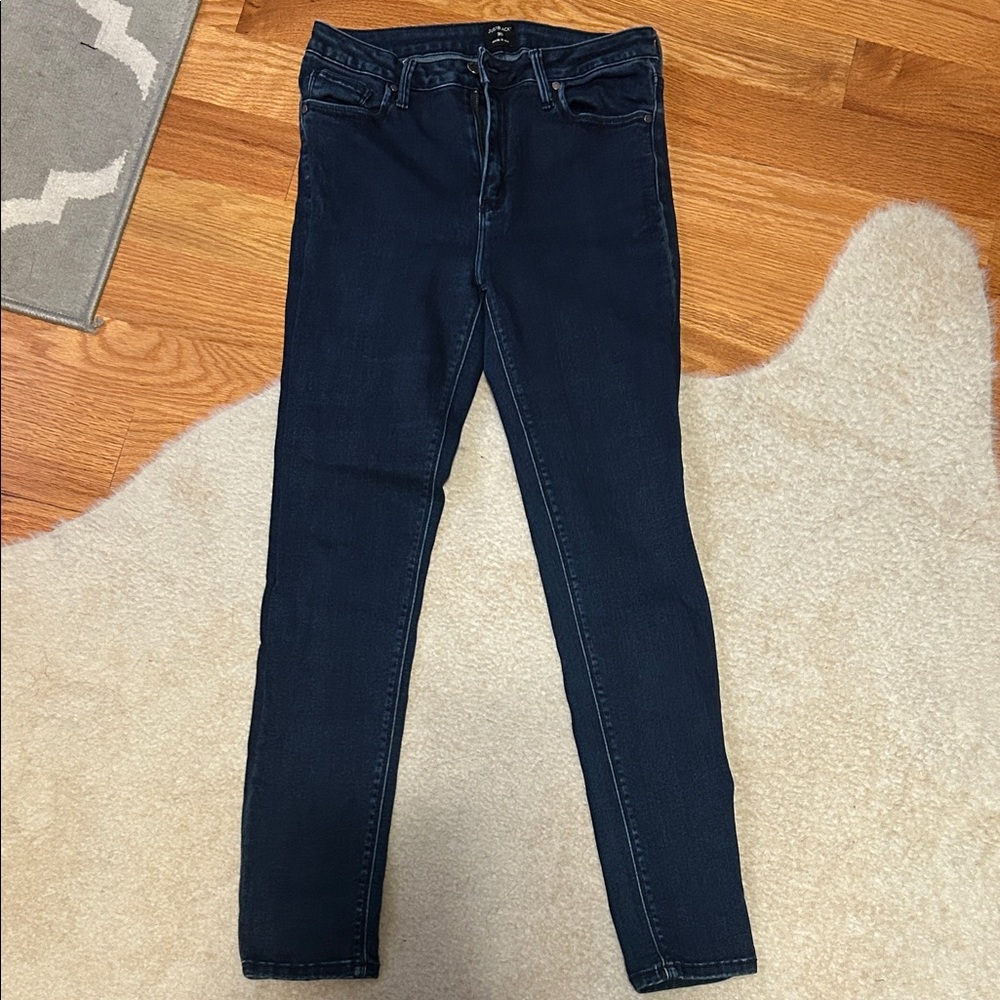 Just Black Dark Blue Skinny Jeans Sz. 30